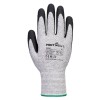 Portwest A312 Grey/Black Palm-Coated Nitrile Gloves (12 Pairs)