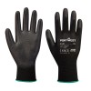 Portwest Black PU Palm Gloves A120