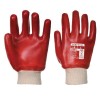 Portwest Oil-Resistant PVC Red Gloves A400