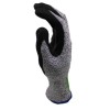 MCR CT1052NF Protective Black Grip Gloves with Nitrile Coating