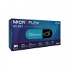 Ansell Microflex 93-852 Black Disposable Powder-Free Nitrile Gloves