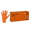 Meditrade StellarGrip 1291 Orange 8.5g Nitrile Diamond Grip Mechanics Disposable Gloves (Box of 50)
