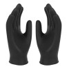 Polyco Finite Bodyguards Black Nitrile Disposable Gloves GL100