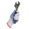 Portwest Dot Grip Dexterous White and Blue Gloves A110