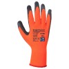 Portwest A140 Thermal Grip Orange and Black Gloves