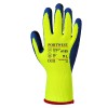 Portwest Thermal Latex Yellow and Blue Gloves A185Y4