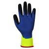 Portwest Thermal Latex Yellow and Blue Gloves A185Y4