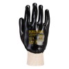 Portwest Oil-Resistant PVC Black Gloves A400