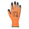 Portwest Orange Hi-Vis Cut-Resistant HPPE Gloves A625O8