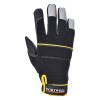Portwest Black Heavy-Duty Leather Tradesman Gloves A710BK