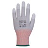 Portwest Touchscreen A696 LR13 ESD PU Fingertip Cut Gloves (Grey/White)