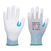 Portwest A699 MR13 ESD PU Palm Carbon Fibre Gloves (Pack of 12)