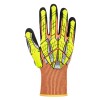 Portwest DX VHR Orange Impact Gloves (A727)