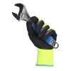Portwest Yellow and Black Hi-Vis Grip Gloves A340YE