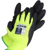 Portwest Yellow and Black Hi-Vis Grip Gloves A340YE