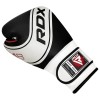 RDX Sports Robo 4B Black/White Lightweight Kids Boxing Gloves