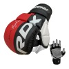 RDX Sports T6 7oz Fingerless MMA Sparring Gloves (Red)