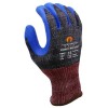 Tornado Zantium Latex Palm Safety Gloves (Black/Blue)