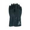 UCi V335 Green Double Dipped 14'' PVC Coated Chemical Resistance Gauntlet Gloves