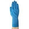 Ansell AlphaTec 87-305 Blue Latex Fishscale Gloves