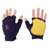 Impacto 501-20 Fingerless Anti-Vibration Leather Tool Grip Gloves