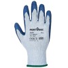 Portwest A100 Latex-Coated Lightweight Grip Gloves (Grey/Blue)
