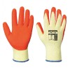 Portwest A109 Latex Coated Orange Grip Gloves