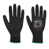 Portwest A335 Dermi-Grip NPR15 Nitrile Sandy Grip Gloves (Black)