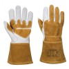 Portwest A540 Ultra-Welding Heavy Duty Brown Gauntlet Gloves