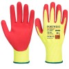 Portwest A626 Nitrile Vis-Tex HR Cut Gloves (Yellow/Red)