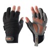 Scruffs Trade Precision Semi-Fingerless Work Gloves (Black)