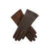 Dents Olivia Women's Mocca Leather and Elastane Gloves