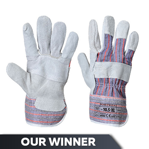 Portwest Canadian Leather Rigger Gloves A210 Portwest Canadian Leather Rigger Gloves A210