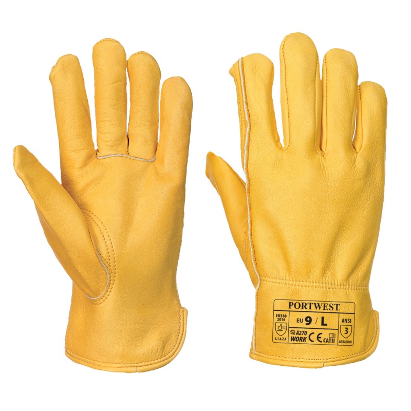 Portwest Classic Leather Driving Gloves A270