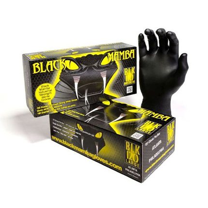 All Black Mamba Gloves