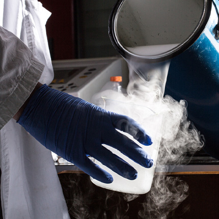 Cryogenic Gloves for Liquid Nitrogen