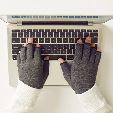 Fingerless Typing Gloves