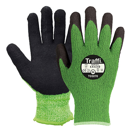 Green TraffiGlove Gloves