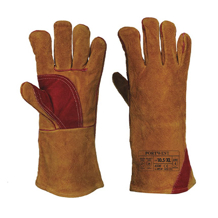 Heat-Resistant Welding Gloves