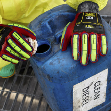 Insulated Oil-Resistant Gloves