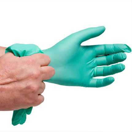 Latex-Free Hospital Gloves