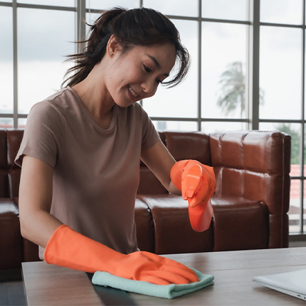 Long Rubber Cleaning Gloves