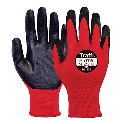 Red TraffiGlove Gloves