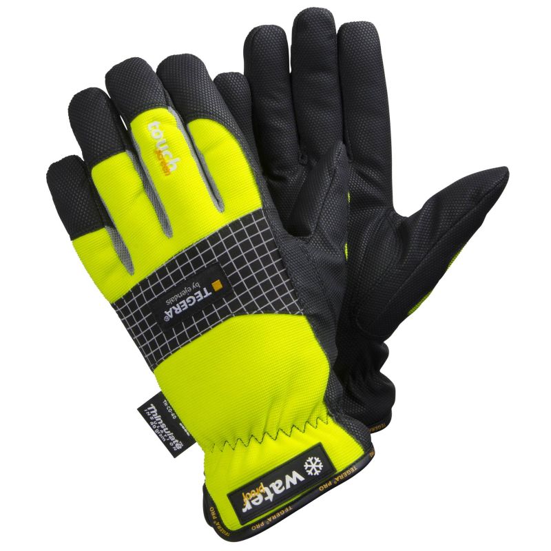 Ejendals Tegera 9128 Hi-Vis Winter Grip Gloves