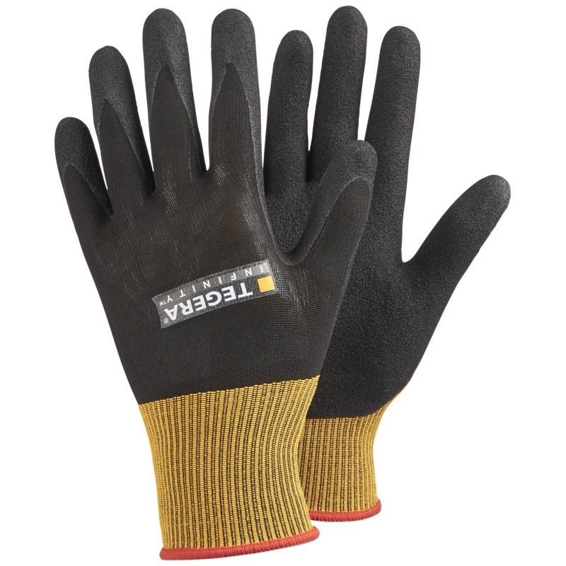 Ejendals Tegera Infinity 8801 Nitrile Dipped Grip Gloves Ejendals Tegera Infinity 8801 Nitrile Dipped Grip Gloves
