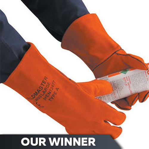 Polyco Weldmaster Heat Resistant Welding Gauntlet Gloves