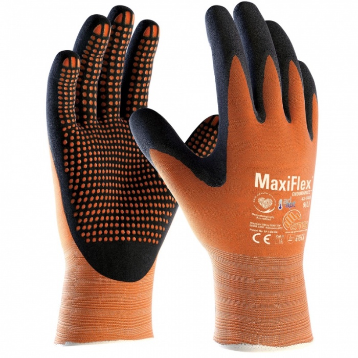 MaxiFlex Endurance Palm Dot Coated Gloves 42-848