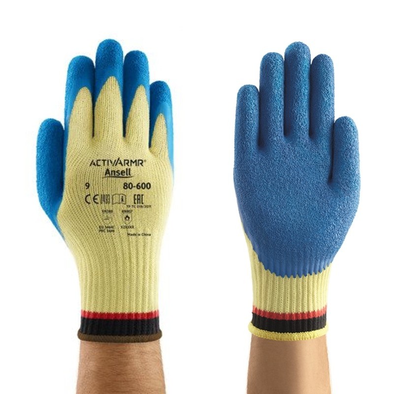 Ansell ActivArmr 80-600 Puncture-Resistant Kevlar Gloves