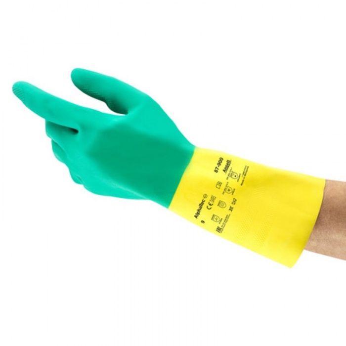 Ansell AlphaTec 87-900 Heavy Duty Chemical Gloves