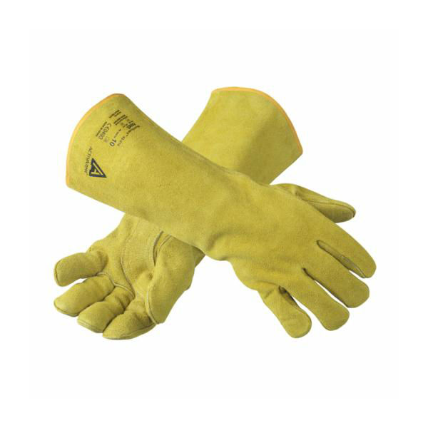 Ansell ActivArmr WorkGuard 43-216 Leather Kevlar Gauntlets